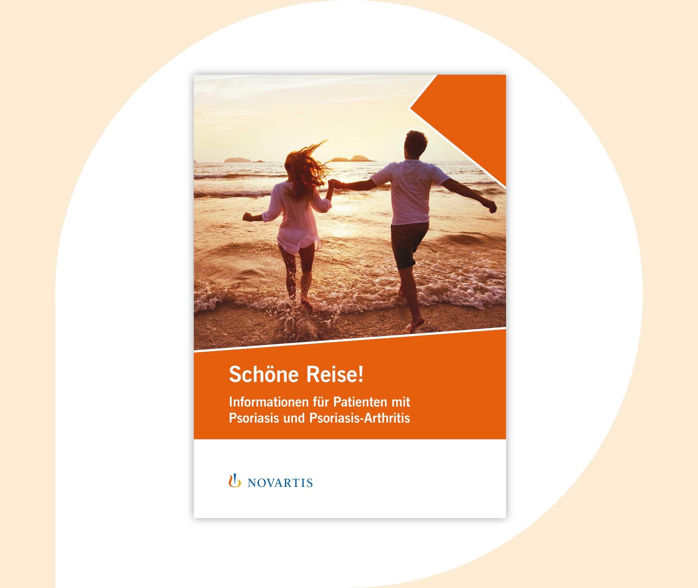 Ratgeber Rheuma: Teaser zum Download der Reisebroschüre
