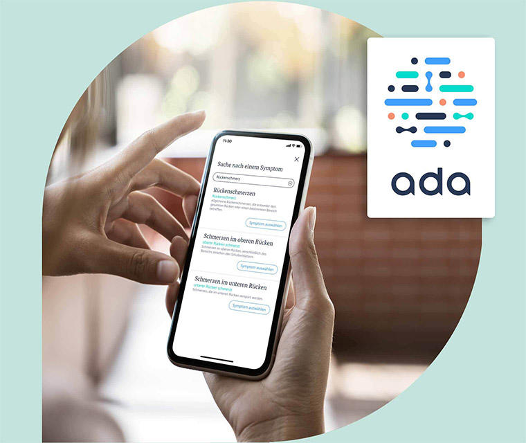 Ratgeber Rheuma: Teaserbild zu ada-App