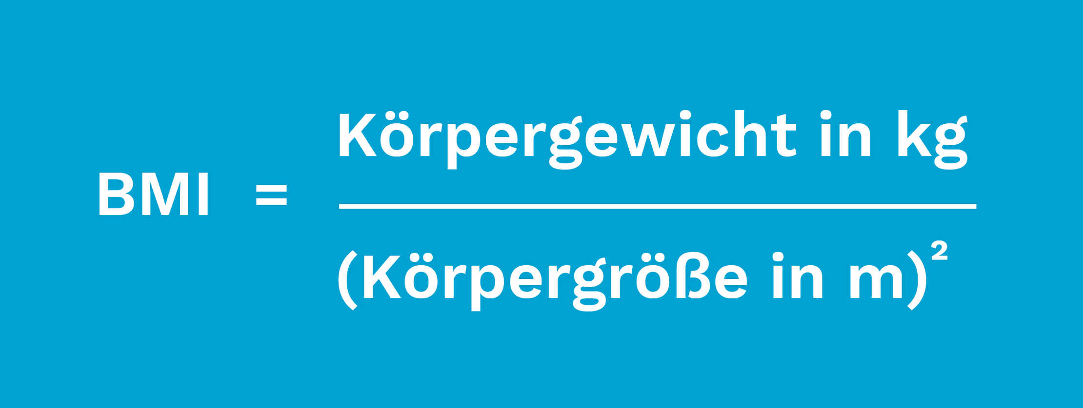 Ratgeber Rheuma: Formel, um seinen BMI selbst zu berechnen