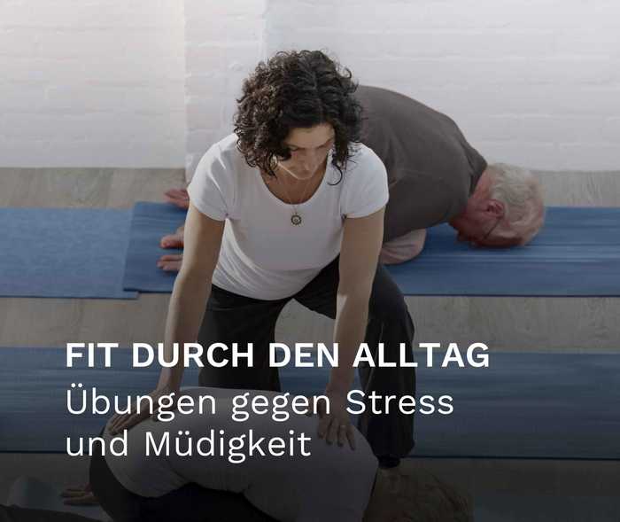 Ratgeber Rheuma: Teaser zu Übungen gegen Stress und Müdigkeit