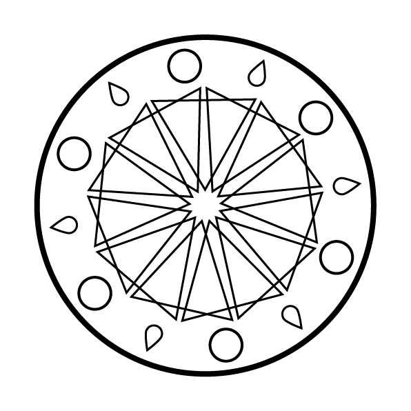 Ratgeber Rheuma: Teaserbild für den Download des Mandala-Bildes 10