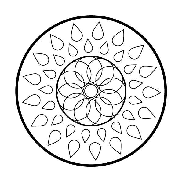 Ratgeber Rheuma: Teaserbild für den Download des Mandala-Bildes 12