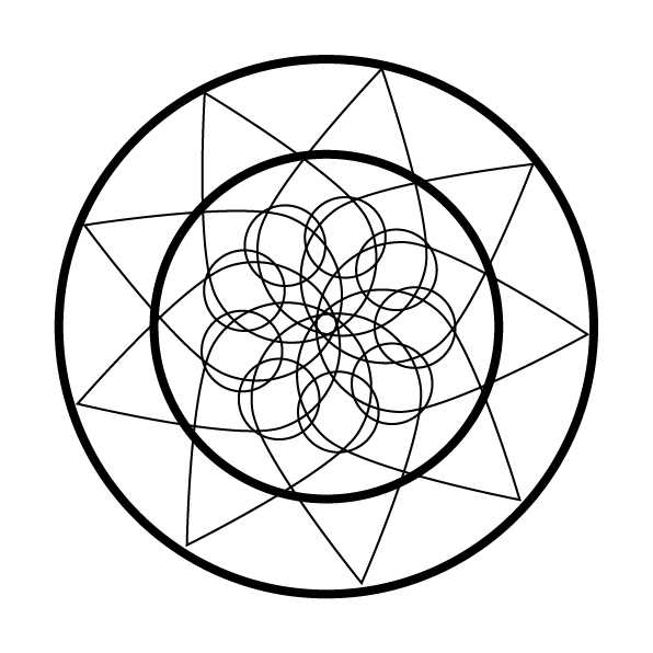 Ratgeber Rheuma: Teaserbild für den Download des Mandala-Bildes 15