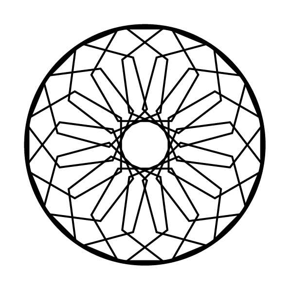 Ratgeber Rheuma: Teaserbild für den Download des Mandala-Bildes 6