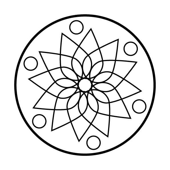 Ratgeber Rheuma: Teaserbild für den Download des Mandala-Bildes 9