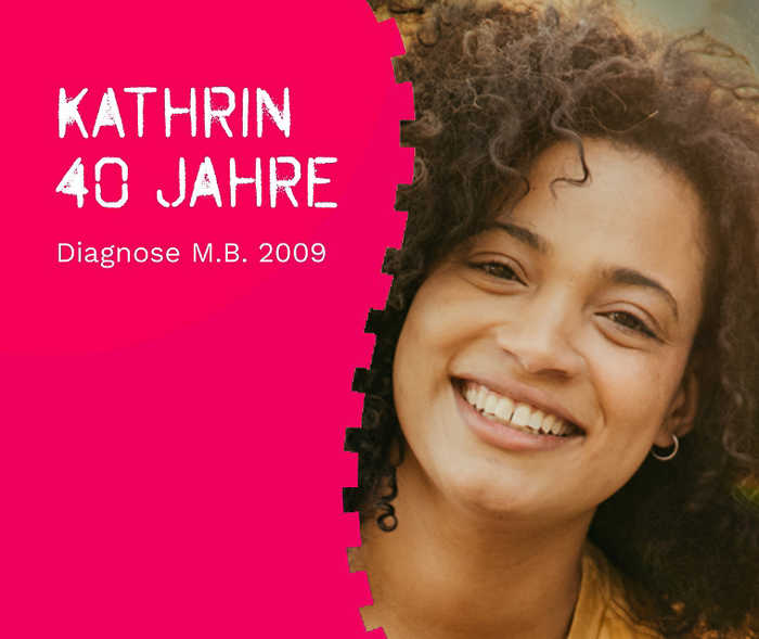 Auf dem Bild ist Kathrin zu sehen