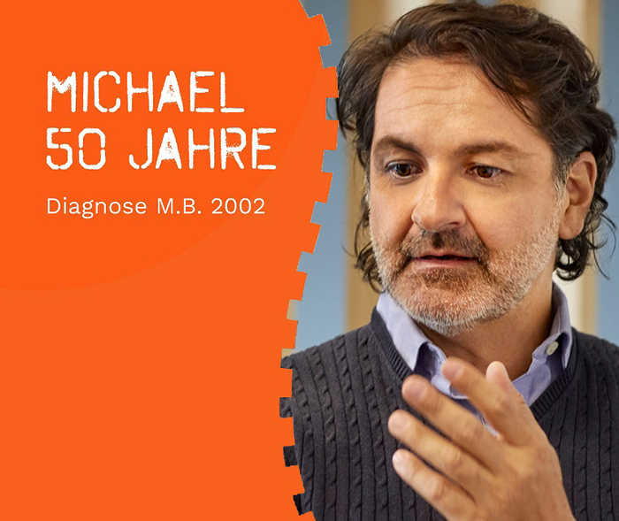 Auf dem Bild ist Michael zu sehen