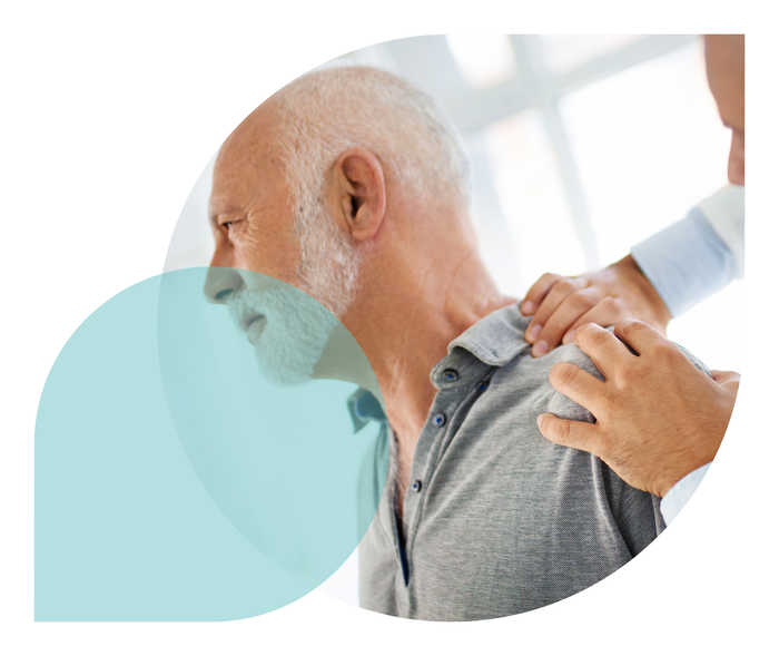 Ein Teaserbild der Diagnose-Unterseite Polymyalgia