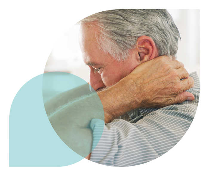 Ein Teaserbild der Symptom-Unterseite Polymyalgia