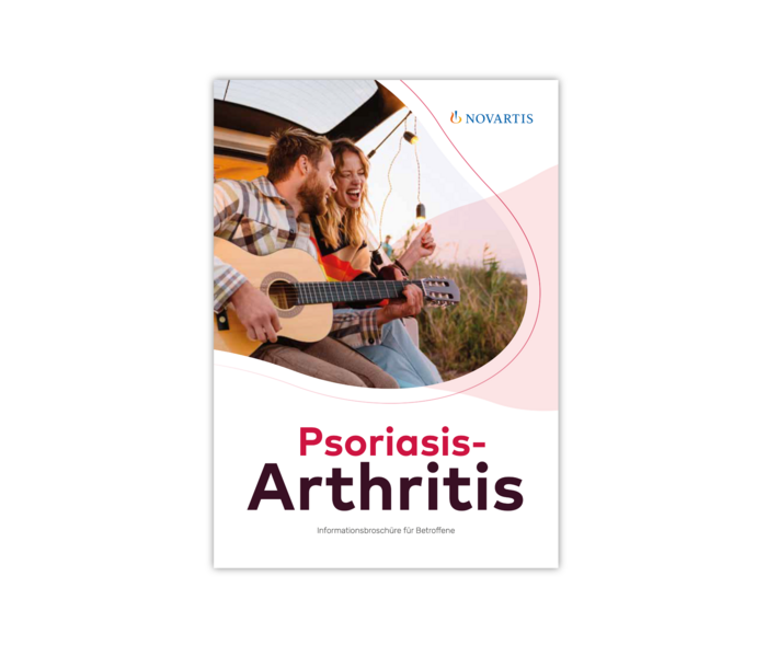 Ratgeber Rheuma: Broschüre „Psoriasis-Arthritis“