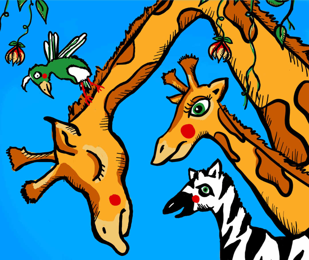 Gisela lässt den Kopf hängen