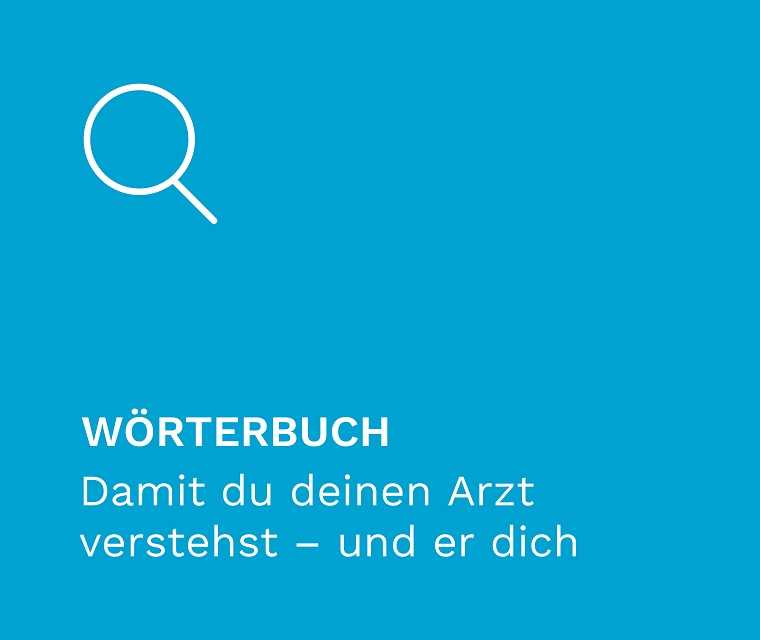 Ratgeber Rheuma: Teaser zum Morbus-Bechterew-Wörterbuch für Betroffene und Angehörige