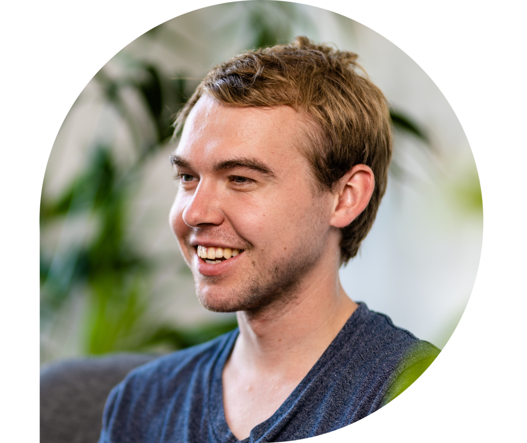 Seitliches Porträt von Phil Oliver Ladehof